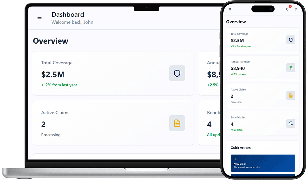 Online Insurance Portal | DrapCode